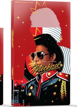 Michael: Limited Edition (2026)(4K Ultra HD/Blu-ray)(SteelBook: Red Ver.)