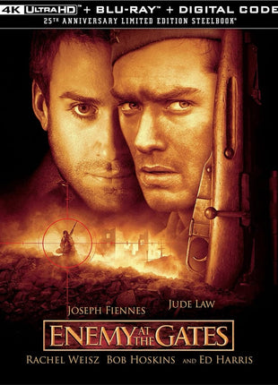 Enemy At The Gates: 25th Anniversary Limited Edition (4K Ultra HD/Blu-ray)(SteelBook)