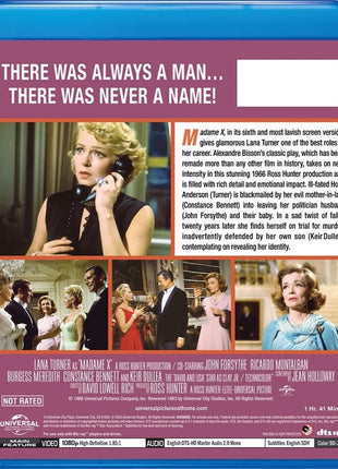 Madame X (Blu-ray)(Reissue)