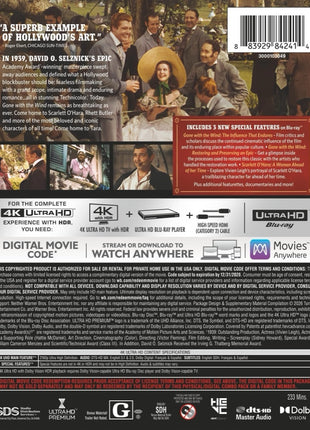 Gone With The Wind: Limited Edition (4K Ultra HD)(SteelBook)