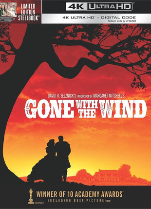 Gone With The Wind: Limited Edition (4K Ultra HD)(SteelBook)