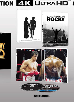 Rocky: 50th Anniversary Edition: Limited Edition (4K Ultra HD/Blu-ray)(SteelBook)