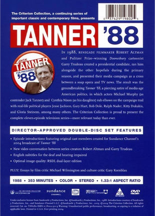 Tanner 88: Criterion Collection