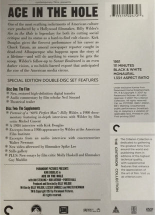 Ace In The Hole: Criterion Collection