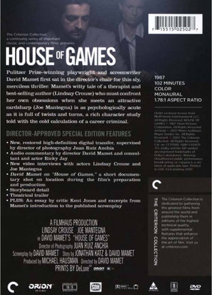 House Of Games: Criterion Collection