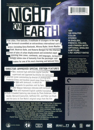 Night On Earth: Criterion Collection