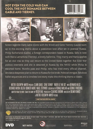 Never Let Me Go: Warner Archive Collection