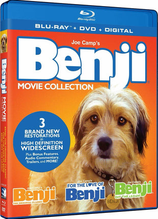 Benji Movie Collection (Blu-ray/DVD): Benji / For The Love Of Benji / Benji: Off The Leash!