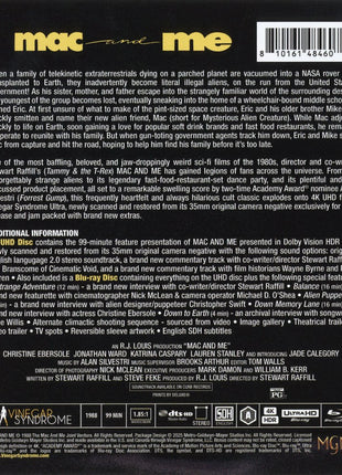 Mac And Me (4K Ultra HD/Blu-ray)