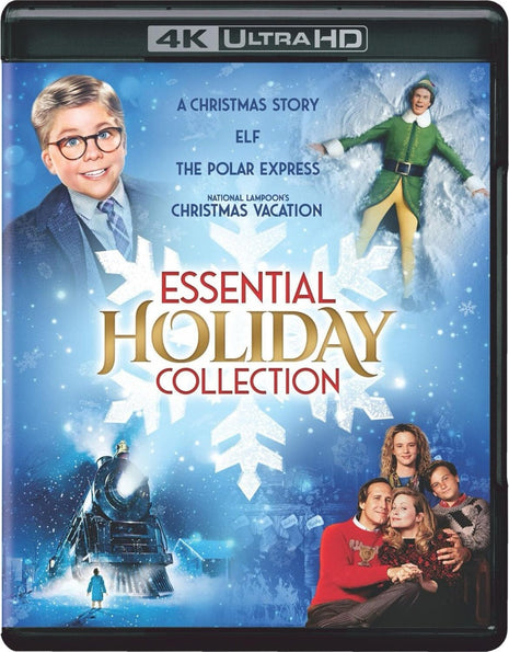 Essential Holiday Collection (4K Ultra HD/Blu-ray): A Christmas Story / Elf / The Polar Express / National Lampoon's Christmas Vacation