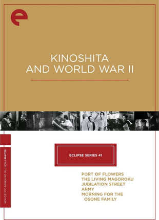 Kinoshita And World War II: Eclipse Series Volume 41