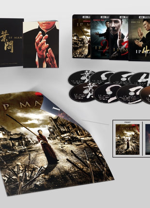 IP Man: The Complete Collection (4K Ultra HD/Blu-ray): IP Man / IP Man 2 / IP Man 3 / Ip Man 4: The Finale