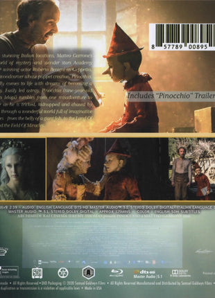 Pinocchio (2019)(Blu-ray)