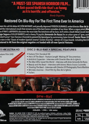 Day Of The Beast (4K Ultra HD/Blu-ray)