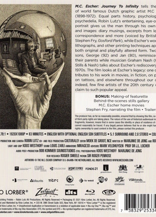 M.C. Escher: Journey To Infinity (Blu-ray)