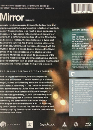 Mirror: Criterion Collection (Blu-ray)