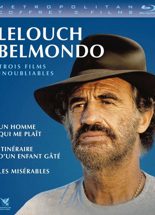 Claude Lelouch/Jean-Paul Belmondo (Blu-ray-FR): Un Homme Qui Me Plait / Itineraire D'un Enfant Gate / Les Miserables
