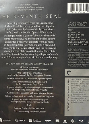 Seventh Seal: Criterion Collection (4K Ultra HD/Blu-ray)