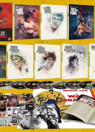 Bruce Lee At Golden Harvest: Limited Edition (4K Ultra HD-UK/Blu-ray-UK): The Big Boss / Fist Of Fury / The Way Of The Dragon / Enter The Dragon / Game Of Death / Game Of Death II
