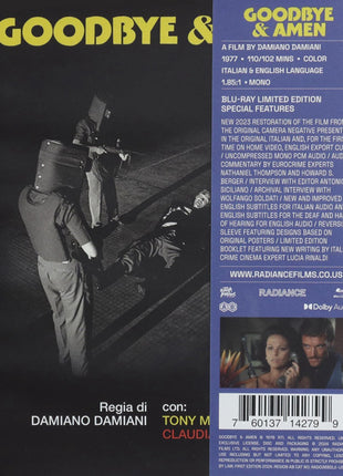 Goodbye & Amen: Limited Edition (Blu-ray)