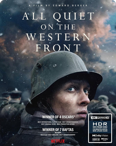 All Quiet On The Western Front: Limited Edition (2022)(4K Ultra HD/Blu-ray)(SteelBook)