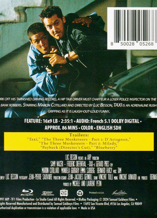 Taxi (Blu-ray)