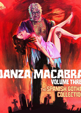 Danza Macabra Volume Three: The Spanish Gothic Collection (Blu-ray): Necrophagus / Cake Of Blood / Cross Of The Devil / The Night Of The Walking Dead