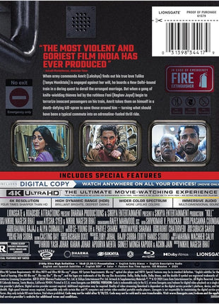 Kill: Limited Edition (2023)(4K Ultra HD/Blu-ray)(SteelBook)