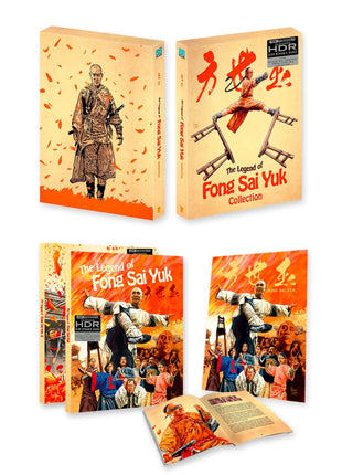 Legend Of Fong Sai-Yuk Collection: Deluxe Limited Edition (4K Ultra HD-UK): The Legend Of Fong Sai Yuk / The Legend Of Fong Sai Yuk II