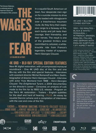 Wages Of Fear: Criterion Collection (4K Ultra HD/Blu-ray)