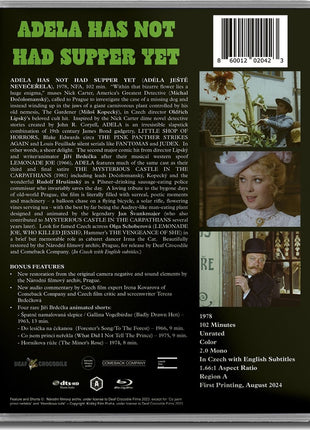 Adela Has Not Had Supper Yet (Blu-ray)