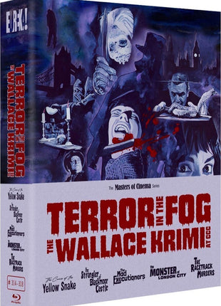 Terror In The Fog: The Wallace Krimi At CCC: The Masters Of Cinema Series: Limited Edition (Blu-ray): The Curse Of The Yellow Snake / The Strangler Of Blackmoor Castle / The Mad Executioners / The Monster Of London City / The Racetrack Murders