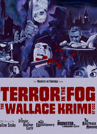 Terror In The Fog: The Wallace Krimi At CCC: The Masters Of Cinema Series: Limited Edition (Blu-ray): The Curse Of The Yellow Snake / The Strangler Of Blackmoor Castle / The Mad Executioners / The Monster Of London City / The Racetrack Murders