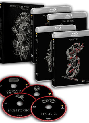New Extremity Collection: Volume 1 (Blu-ray-AU): High Tension / Anatomy Of Hell / Frontier(s) / Martyrs