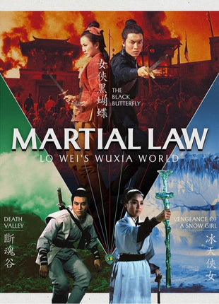 Martial Law: Lo Wei's Wuxia World: Limited Edition (Blu-ray): The Black Butterfly / Death Valley / Vengeance Of A Snow Girl