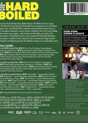 Hard Boiled (4K Ultra HD/Blu-ray)