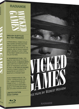 Wicked Games: Three Films By Robert Hossein: Limited Edition (Blu-ray): The Wicked Go To Hell / Nude In A White Car / The Taste Of Violence