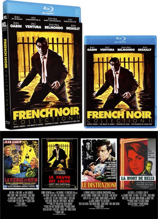 French Noir Collection II (Blu-ray): Rhine Virgin / The Beast Is Loose / Trapped By Fear / Passion Of Slow Fire