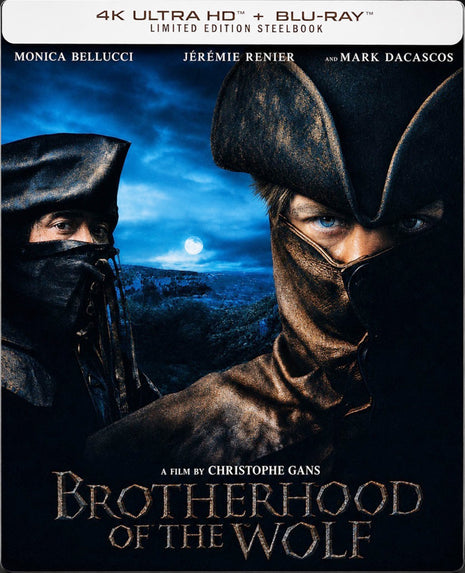 Brotherhood Of The Wolf (Le Pacte des Loups): Collector's Edition: Limited Edition (4K Ultra HD/Blu-ray)(SteelBook)