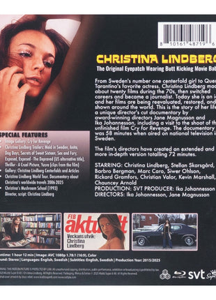 Christina Lindberg: The Original Eye Patch Wearing Butt Kicking Movie Babe: Extended Director's Cut (Blu-ray)
