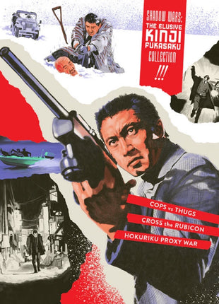 Shadow Wars: The Elusive Kinji Fukasaku Collection: Collector's Limited Edition (Blu-ray-AU) Cops VS. Thugs / Cross The Rubicon! / Hokuriku Proxy War