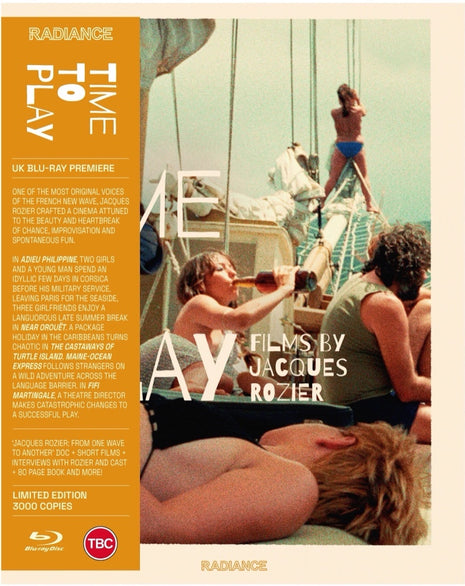 Time To Play: Films By Jacques Rozier: Limited Edition (Blu-ray-UK)