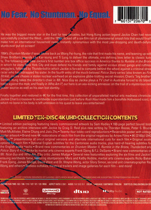 Jackie Chan's Breakout Hits!: Limited Edition (4K Ultra HD): Drunken Master II / Rumble In The Bronx / Thunderbolt / Police Story 4: First Strike / Mr. Nice Guy / Who Am I?
