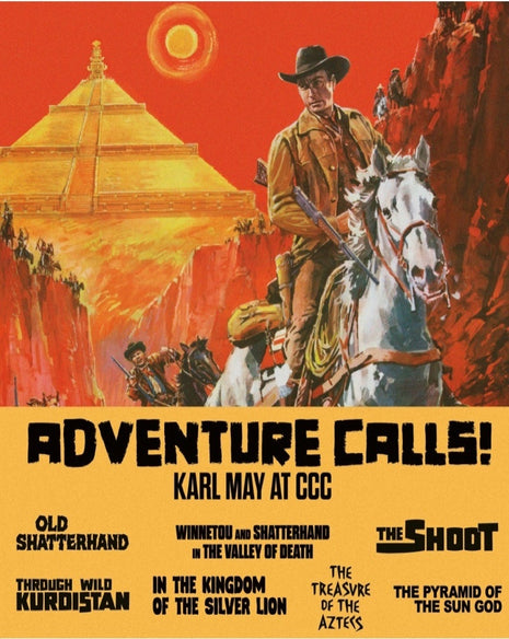 Adventure Calls! Karl May At CCC (Blu-ray): Old Shatterhand / Winnetou And Old Shatterhand In The Valley Of Death / The Shoot / Through Wild Kurdistan / In The Kingdom Of The Silver Lion / The Treasure Of The Aztecs / Pyramid Of The Sun God