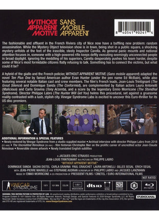 Without Apparent Motive (Sans Mobile Apparent) (Blu-ray)