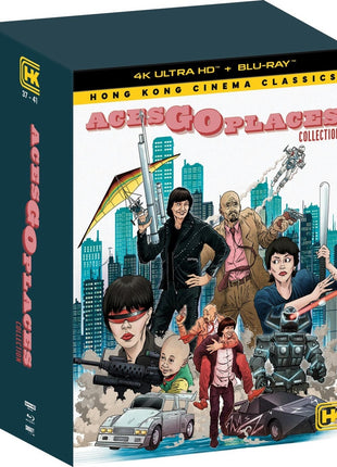 Aces Go Places Collection (4K Ultra HD/Blu-ray):Aces Go Places / II / III / IV / V: The Terracotta Hit