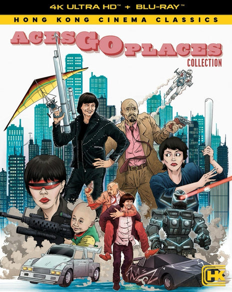 Aces Go Places Collection (4K Ultra HD/Blu-ray):Aces Go Places / II / III / IV / V: The Terracotta Hit