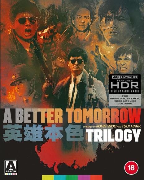 Better Tomorrow Trilogy: Limited Edition (4K Ultra HD-UK/Blu-ray-UK): A Better Tomorrow / II / III