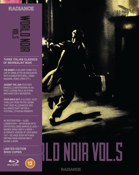 World Noir Vol. 5: Limited Edition (Blu-ray-UK): The Bandit / Against The Law / Four Ways Out