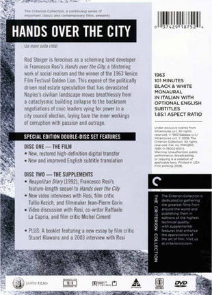 Hands Over The City: Criterion Collection